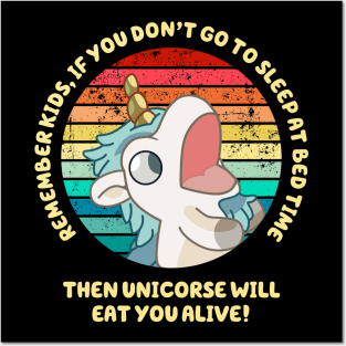 Unicorse Bluey Posters and Art